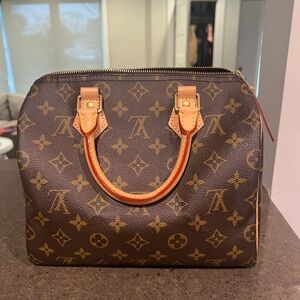 Louis Vuitton Speedy 25 no strap